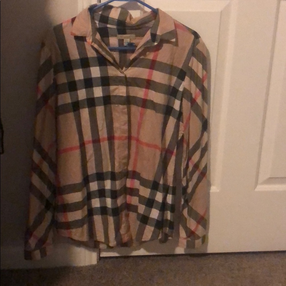 Authentic Burberry button down shirt.